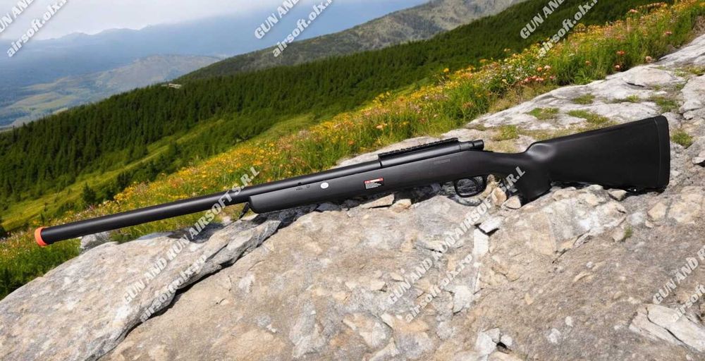 ~ARMA MODIFICATA~ Pusca 210 M/s FULL-MUNITIE (Metal) Airsoft NOUA ~Arc