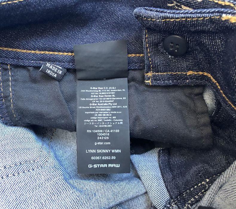 G-Star RAW Lynn Mid Waist Skinny Jeans ОРИГИНАЛНИ дамски дънки 26-29