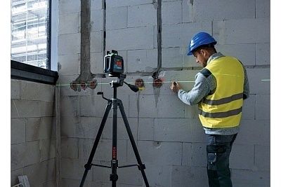 Лазерный нивелир bosch gll 2-20 g, bt 150