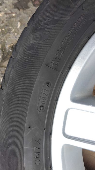 Jante aliaj+anvelope VARA 2023, roti 5x108; 205 55 16 FORD FOCUS ,C MAX,MONDEO , S MAX, CONECT ETC