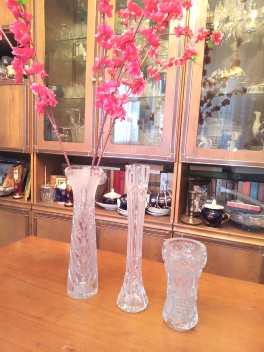 Продам вазы хрустальные
