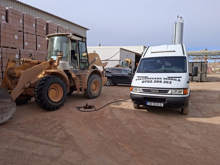 Vulcanizare Mobila Camioane Utilaje  Agricole Auto Non-stop Sibiu