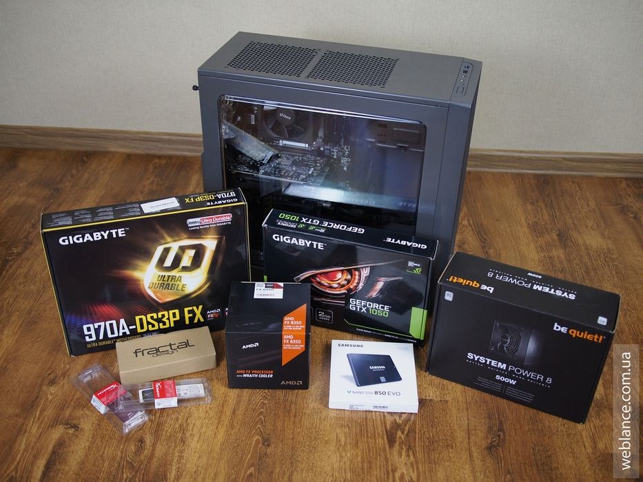 Сборка ПК и setup