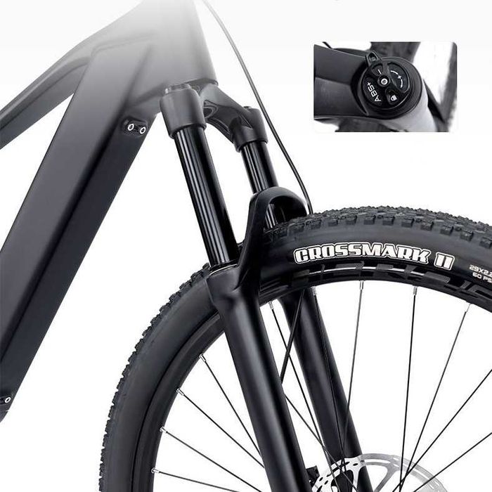 Карбоновый электровелосипед TWITTER EM19