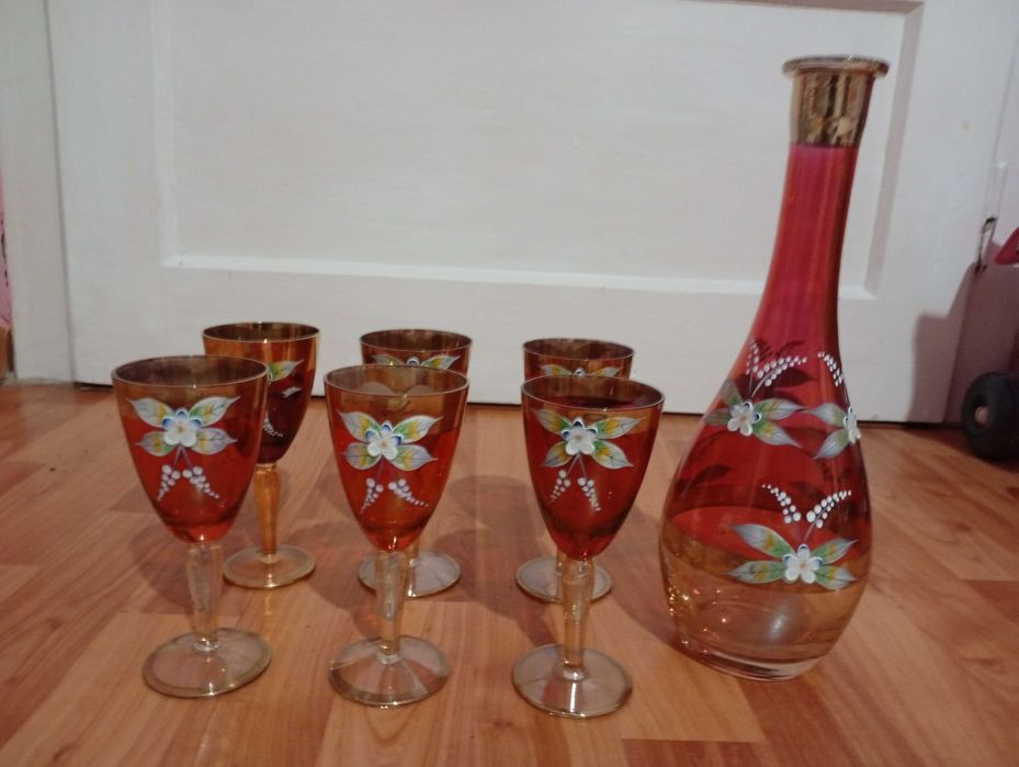 Set pahare rubin rusesc