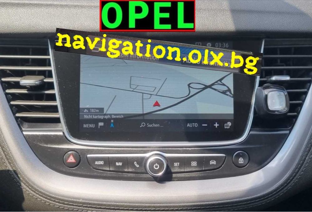 2026 карти за навигация Опел камери за скорост Opel NAC Wave map