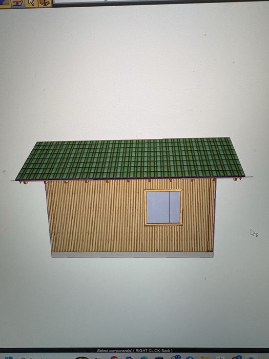 Super oferta!! Ultima Cabana din stoc pe structura de lemn 5x6m!!