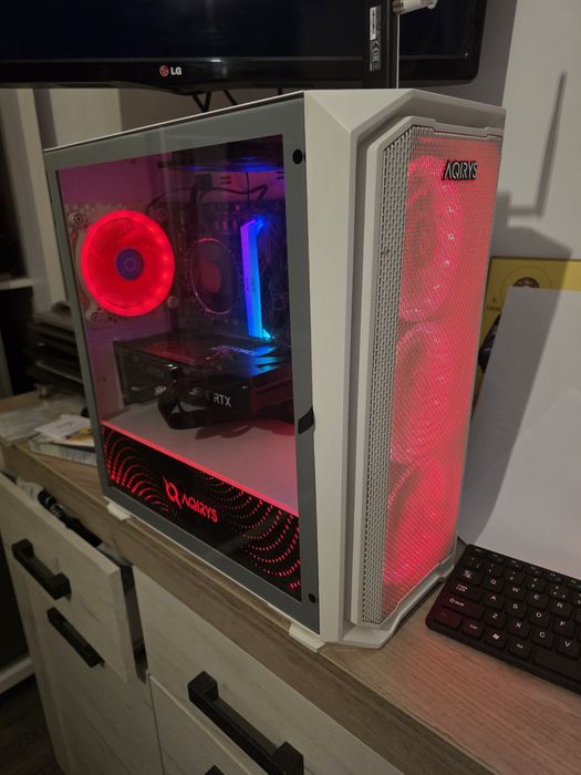 Unitate gaming RGB i3 12100f 16gb ddr4, ssd 500gb  RTX 3050 8gb DDR6