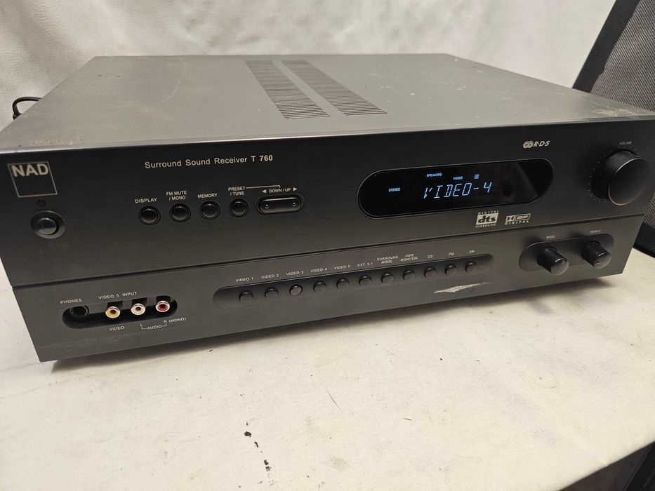 Receiver NAD T 760 - High-End Surround Sound / Stereo - Audiofil