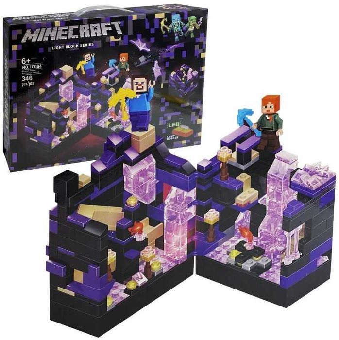 Конструктор minecraft майнкрафт 346 части konstruktor
