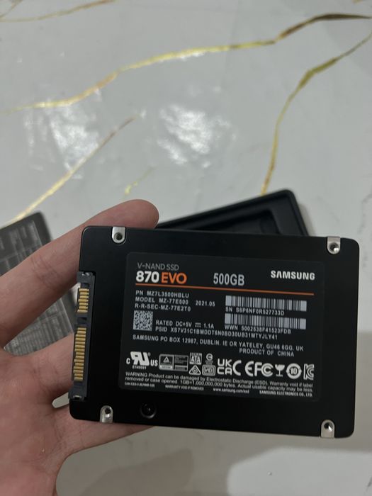 Samsung 870 evo500gb ssd
