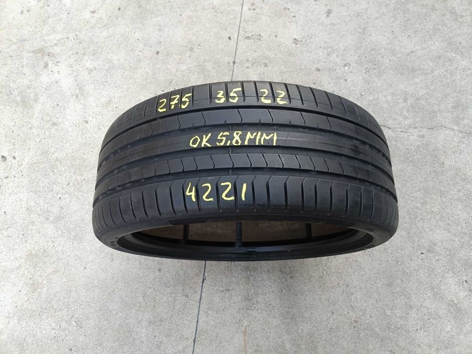 O anvelopa de vara 275 35 22 pirelli p zero pz4 profil 6 mm