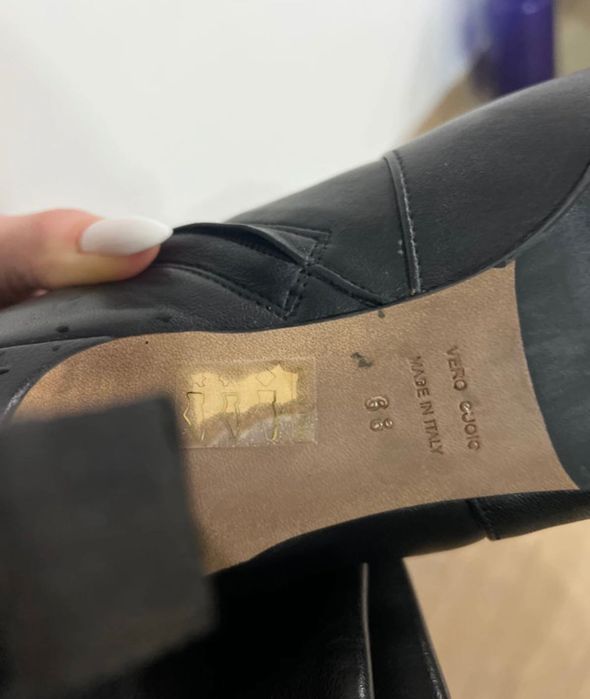 Cizme lunghi piele Made in italy