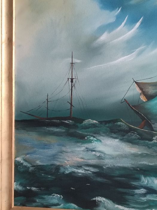 Tablou pictat pe pânză 60x80 cm