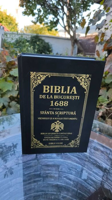 Prima biblie românească anul 1688, biblie veche.