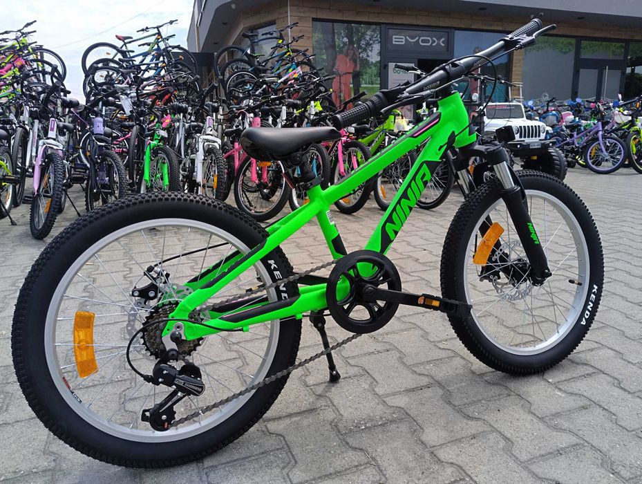 PASSATI Алуминиев велосипед 20" NINJA зелен