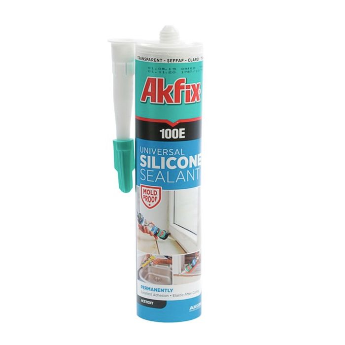 Герметик силиконовый универсальный AKFIX  100Е 280мл