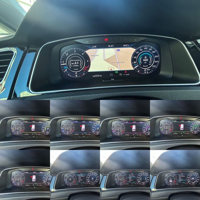 VW Golf 7.5 – 2.0 TDI, 150 CP–DSG–Highline–Full Led–Bord digital–ACC