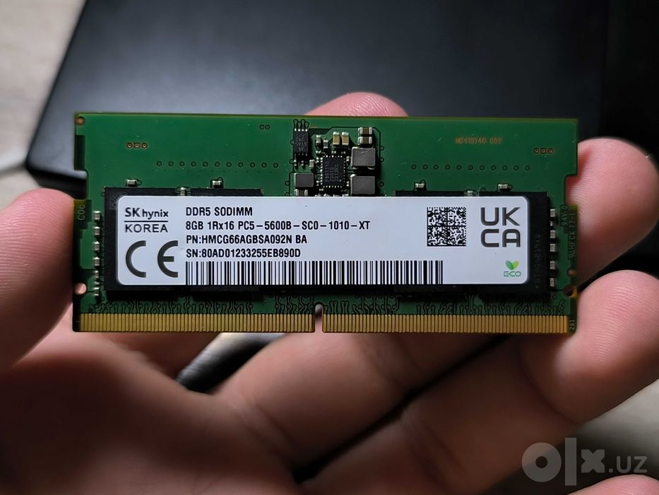 DDR5 8GB SODIMM SK hynix 5600 (ноутбук)