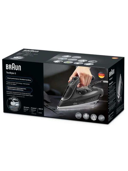 Braun TexStyle 5 SI5188BK — паровой утюг. Есть доставка