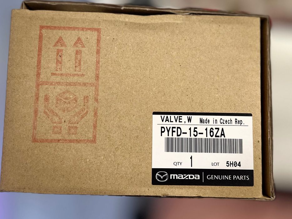 Genuine Cooling control valve Mazda (Корпус на Термостат)