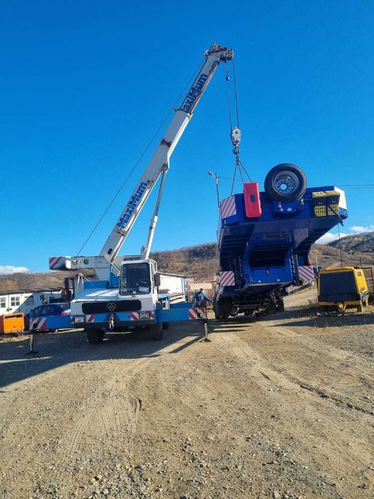 Închiriere Macara 22 Tone/22 Metri Onești/Tg.Ocna/Slănic Moldova