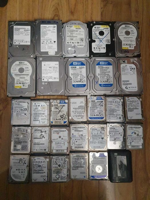 Lot 10 HDD defecte