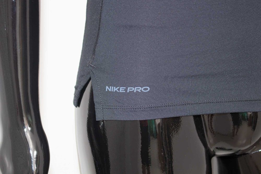 Nike Pro оригинална мъжка тениска черна Dri Fit къс ръкав М