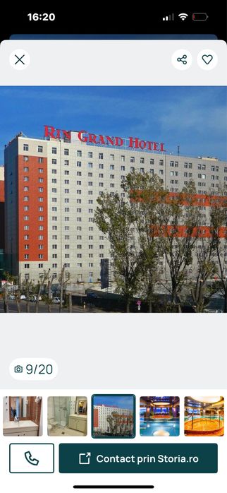 Proprietar -Aartament cu vedere exteriora catre sere Rin Grand Hotel