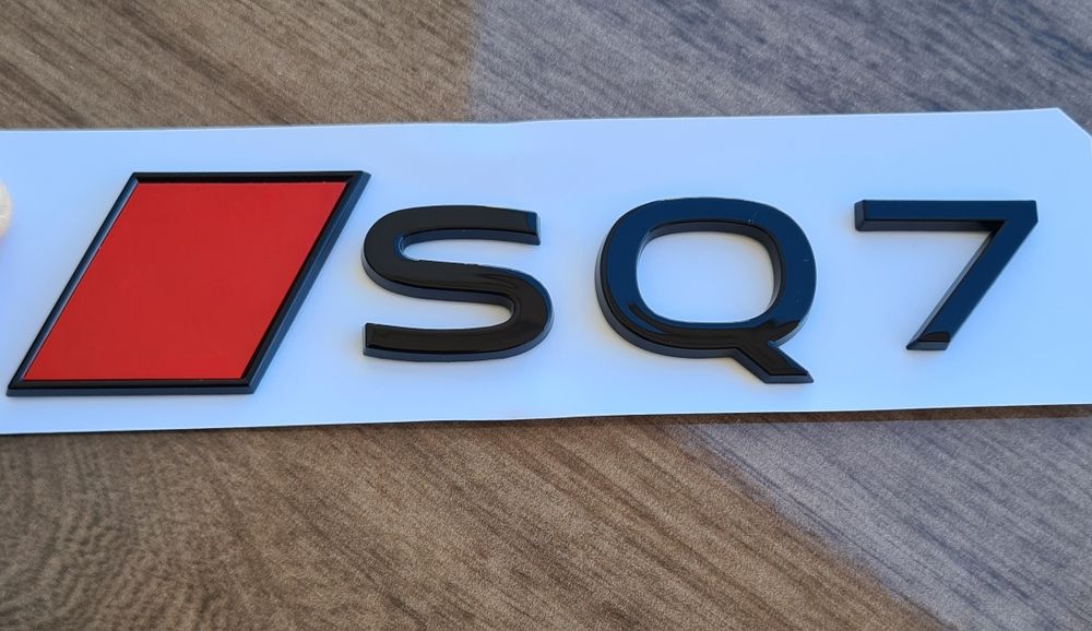 Емблема Audi S3 S5 S7 S8 SQ3 SQ5 SQ7 SQ8 Емблеми V8T V10 W12 Ауди RS