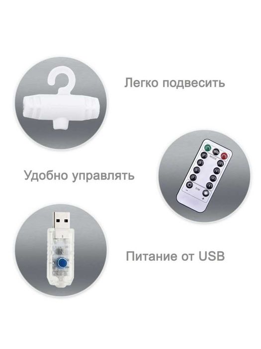 Гирлянды дождики