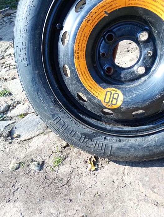 Roată de rezervă Fiat Punto
