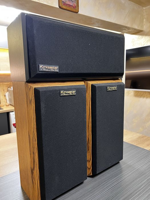 Тонколони Kirksaeter център и фронтални ОТЛИЧНИ!