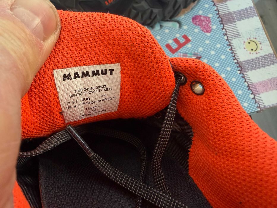Mammut Sertig II Low Gore-Tex''оригинални обувки 44 номер