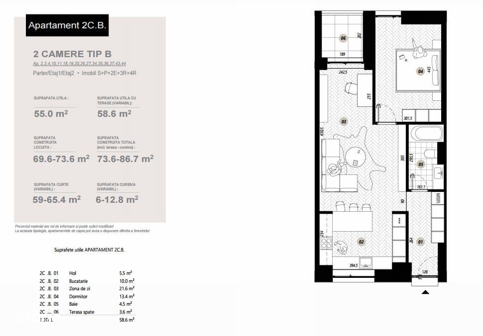 Apartament 2 camere | Rond OMV | finalizare 2027