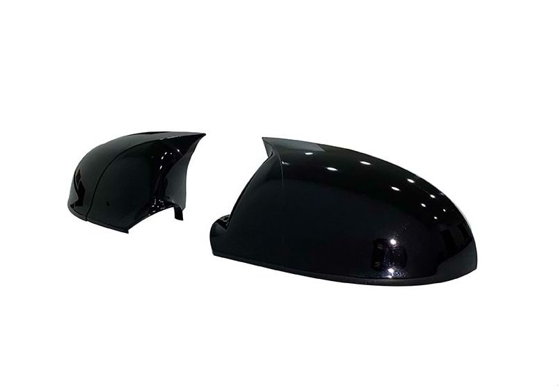 Capace oglinzi Batman style VW Jetta 2005-2010 negru lucios