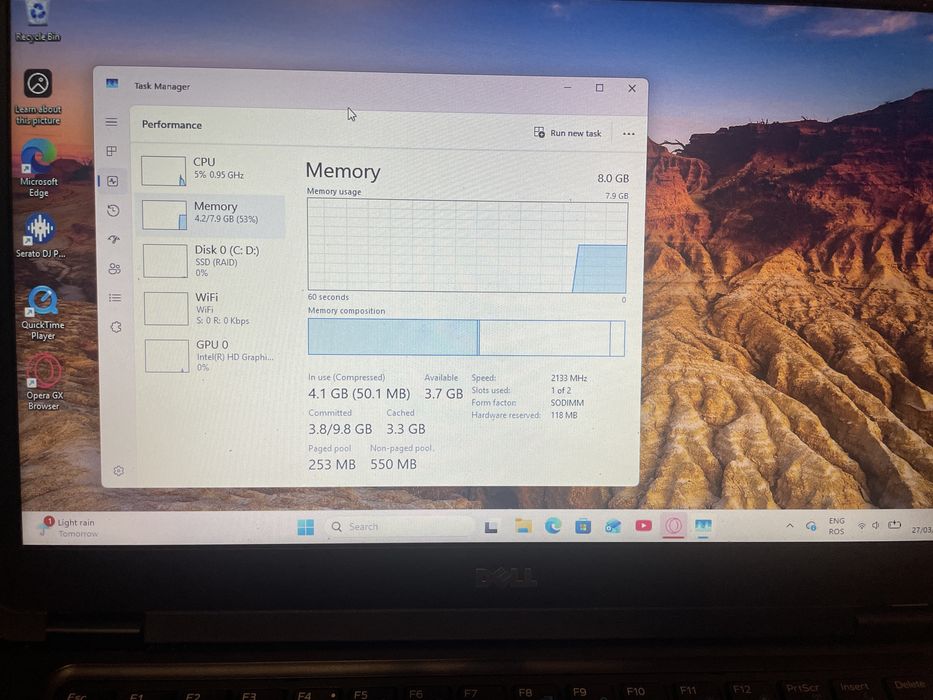 Laptop Dell Latitude 5480 | i5 | 8GB RAM | cu incarcator