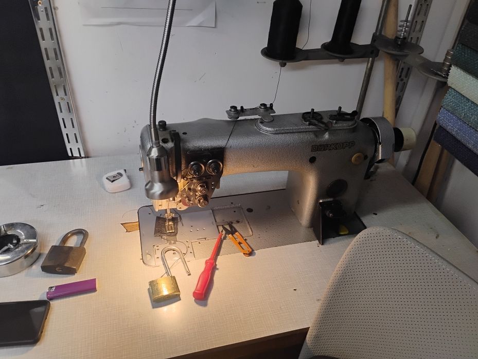 Професионални шевни машини ADLER троен транспорт, Pfaff, Durkopp