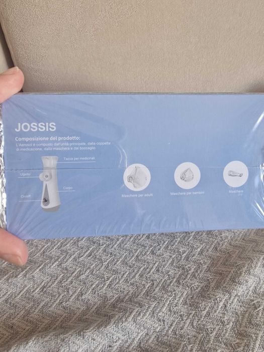 НОВ Преносим Ултразвуков Небулайзер Инхалатор JOSSIS