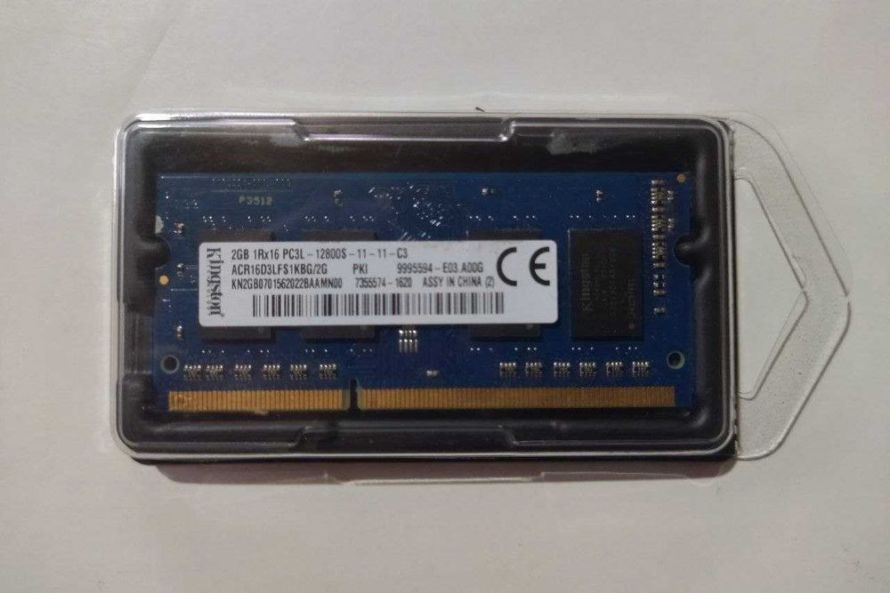 ОЗУ 2GB 1RX16 PC3L-12800S-11-11-C3 (Kingston)