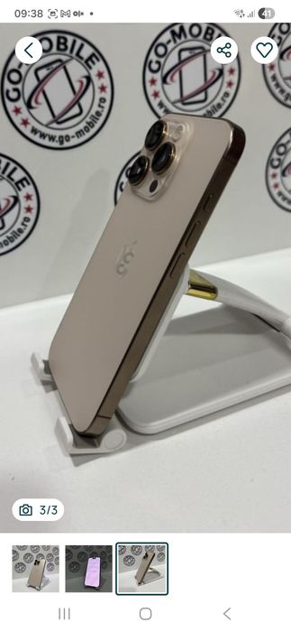 iPhone 16 Pro - Impecabil - Desert - Garantie