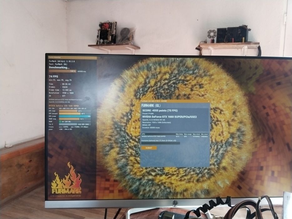 Видеокарта GTX 1660 Super