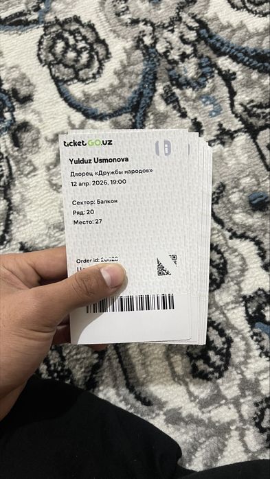 Yulduz Usmonova 12 aprel !!