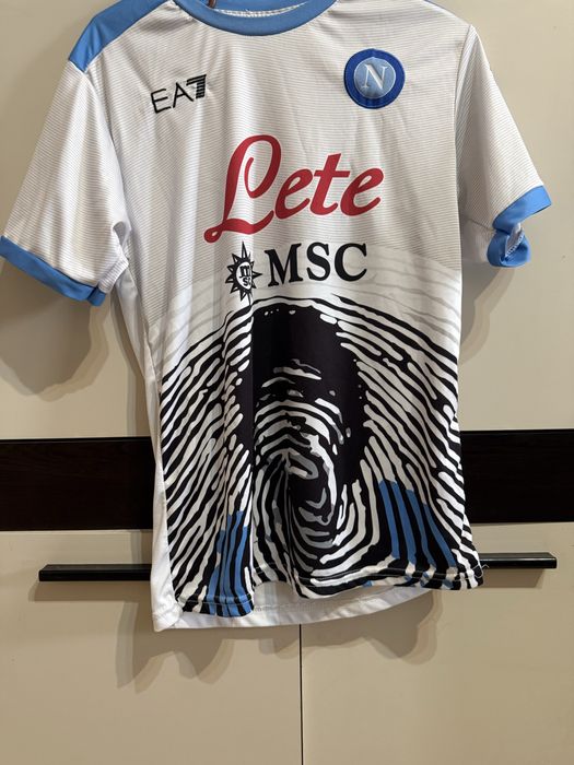 Napoli x Maradona шампионска тениска 22-23