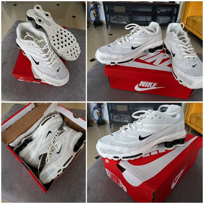Vand adidasi Sneakers Nike Shox Ride 2 White/Black – Noi, Nepurtați – Mărimea 43 EU / US 9.5
