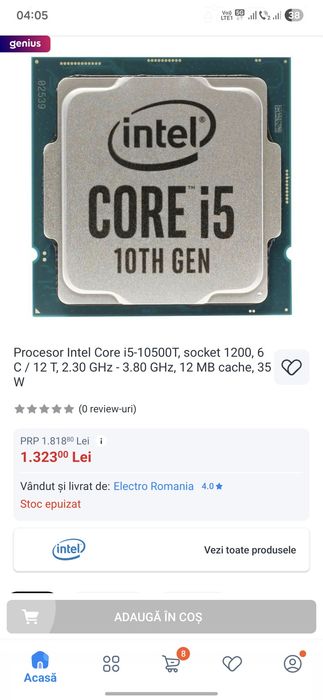 i5 10500t second hand si noi de vanzare • Anunturi • OLX.ro