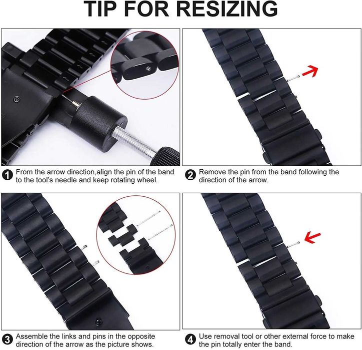 Верижка от неръждаема стомана за Apple Watch ULTRA/SE/11/10/9/8/7/6