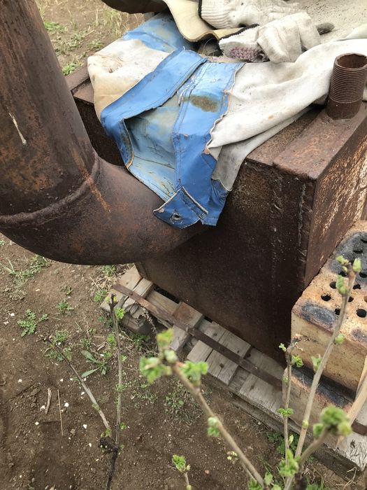 Печь металлическая для водяного отопления