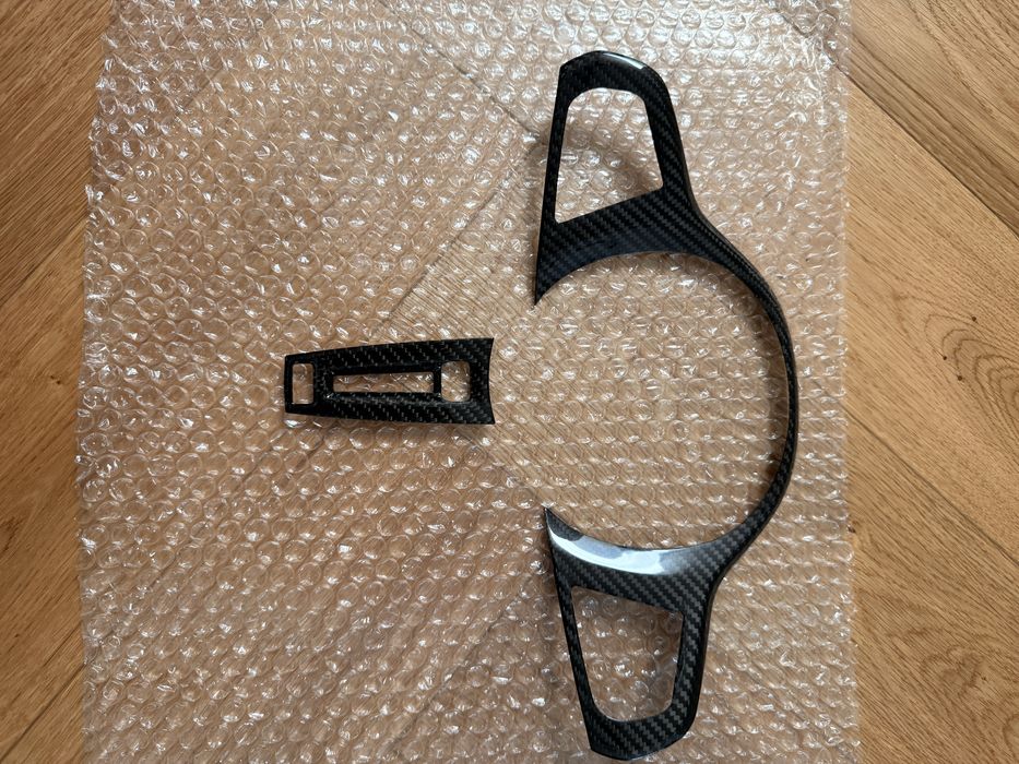 Trim Volan BMW carbon real nou