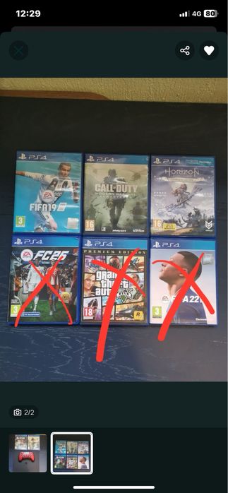 Fifa 18 ps4 , call duty и още